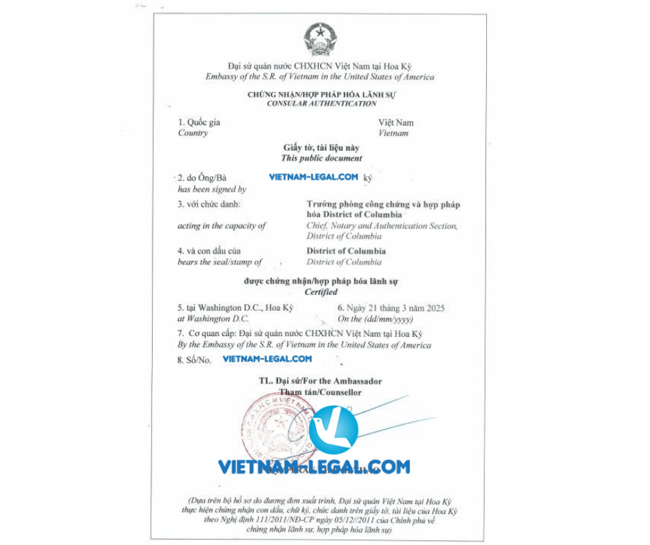 Bằng Mỹ về Vn