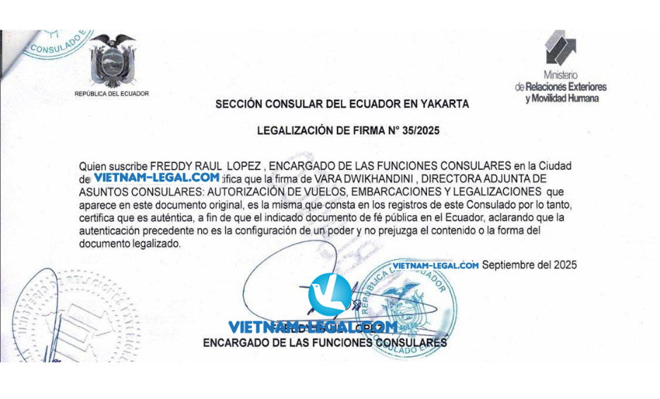 CFS VN sd tai Ecuador