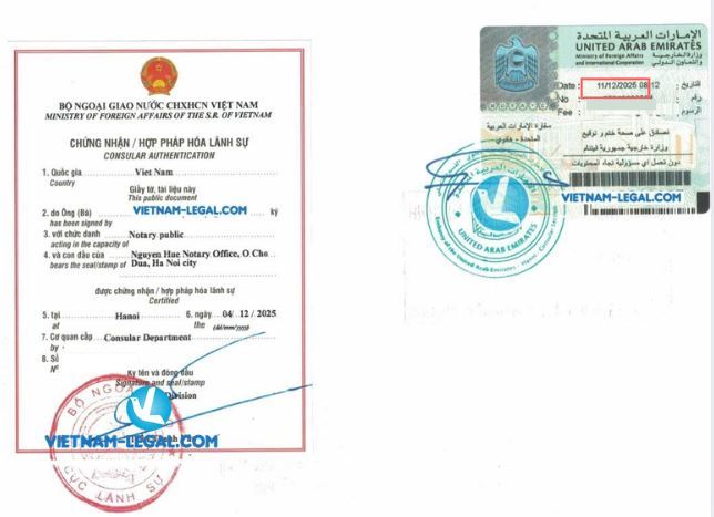 CFS dùng tại UAE 11 12