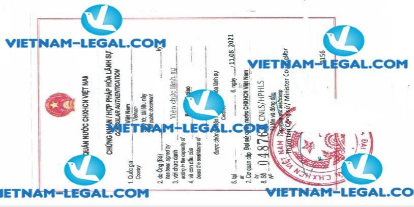 Kết quả Xác nhận Kinh nghiệm cấp tại Hàn Quốc sử dụng tại Việt Nam ngày 11 08 2021