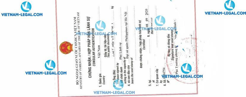Kết Quả Bằng Cấp Học Thuật Từ Phi Líp Pin Sử Dụng Tại Việt Nam Ngày 08 09 2020