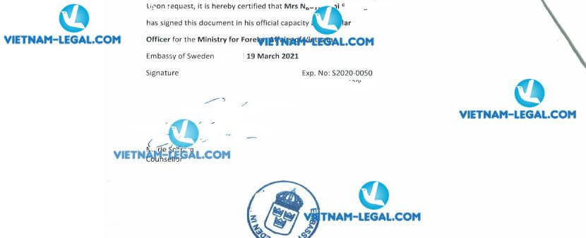 Kết Quả Chứng Nhận Lãnh Sự Giấy Khai Sinh Việt Nam Sử Dụng Tại Thái Lan Ngày 19 03 2021
