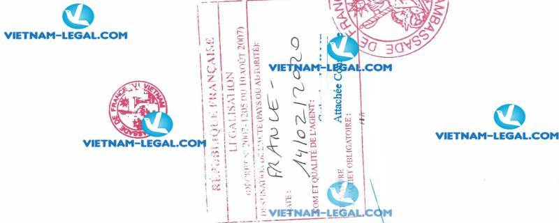 Kết Quả Chứng Nhận Lãnh Sự Sổ Hộ Khẩu Việt Nam Sử Dụng Tại Pháp Ngày 14 02 2020