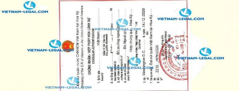 Kết Quả Giấy Xác Nhận Lợi Nhuận Của Công Ty Mỹ Sử Dụng Tại Việt Nam ngày 14 12 2020