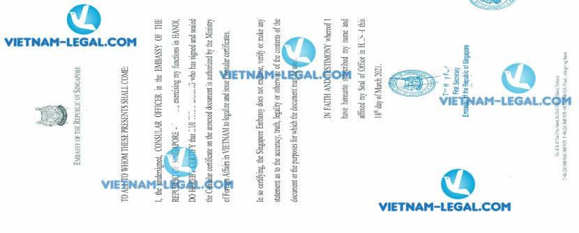 Kết Quả Hóa Đon Bán Hàng Cấp Bởi Công Ty Việt Nam Sử Dụng Tại Singapore Ngày 18 03 2020