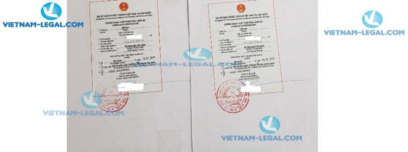 Kết Quả Hợp Pháp Hóa Giấy Tờ Hàn Quốc Sử Dụng Tại Việt Nam tháng 7 2019