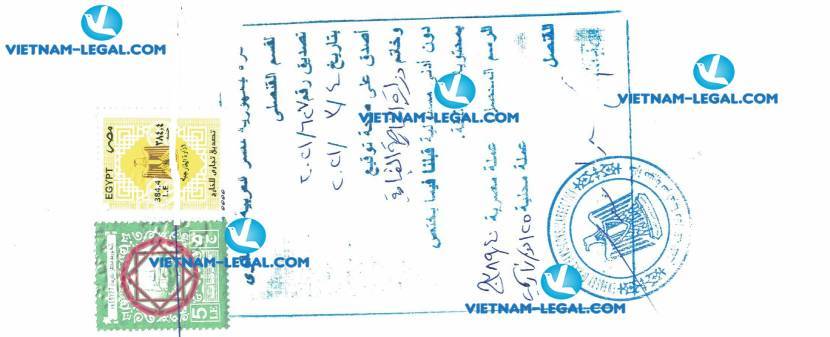 Kết quả Giấy chứng nhận Xuất Xứ CO Việt Nam sử dụng tại Ai cập ngày 06 03 2021