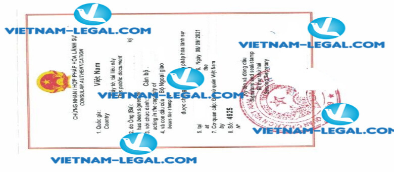 Kết quả Giấy xác nhận Thuế cấp tại Ai len sử dụng tại Việt Nam ngày 08 09 2021
