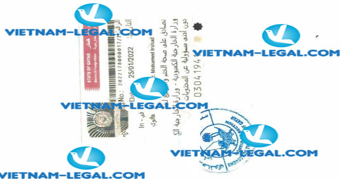 Kết quả hợp pháp hóa Bảng điểm cấp tại Cam pu chia sử dụng tại Qatar ngày 25 1 2022