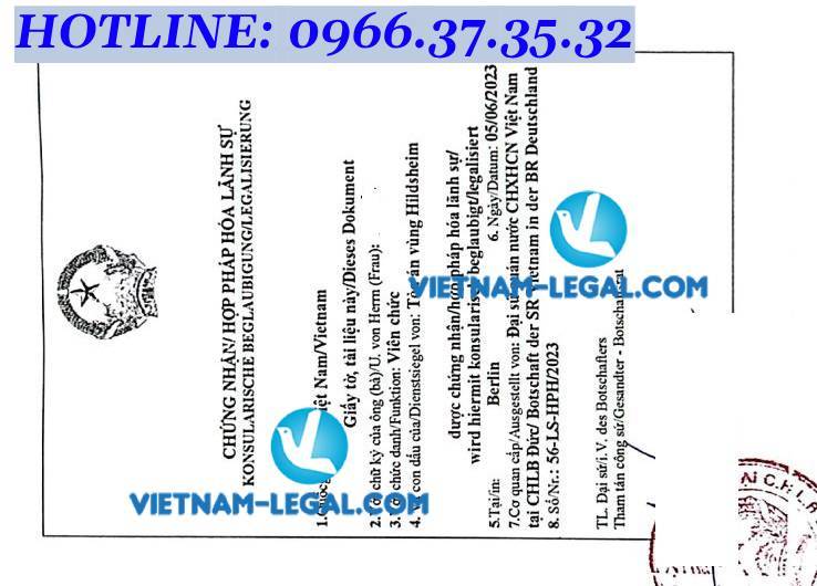 Kết quả hợp pháp hóa lãnh sự CFS cấp tại Đức sử dụng tại Việt Nam ngày 5 6 2023 1