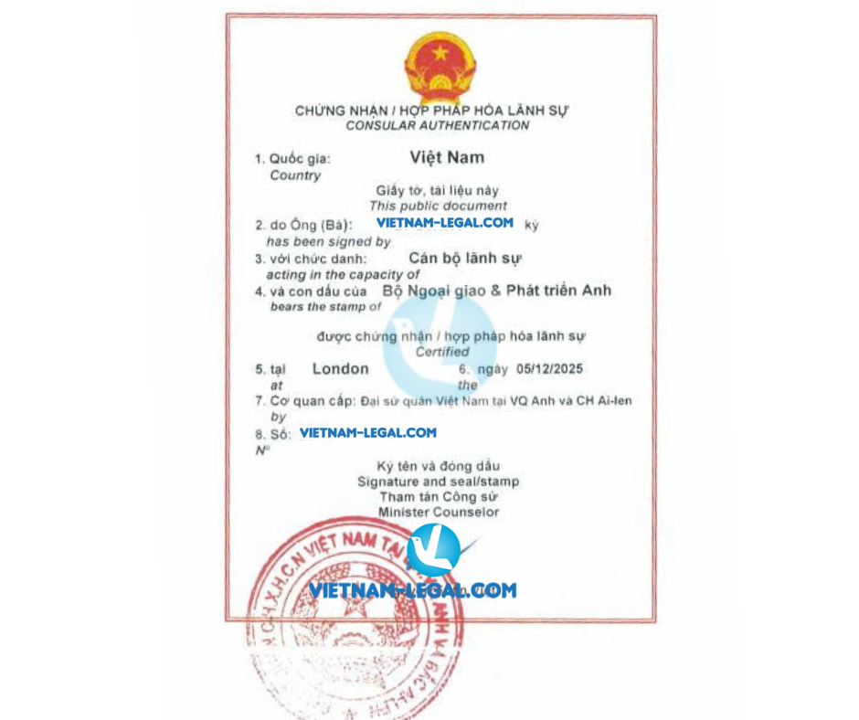 Thư ủy quyền UK dùng tại VN 05 12