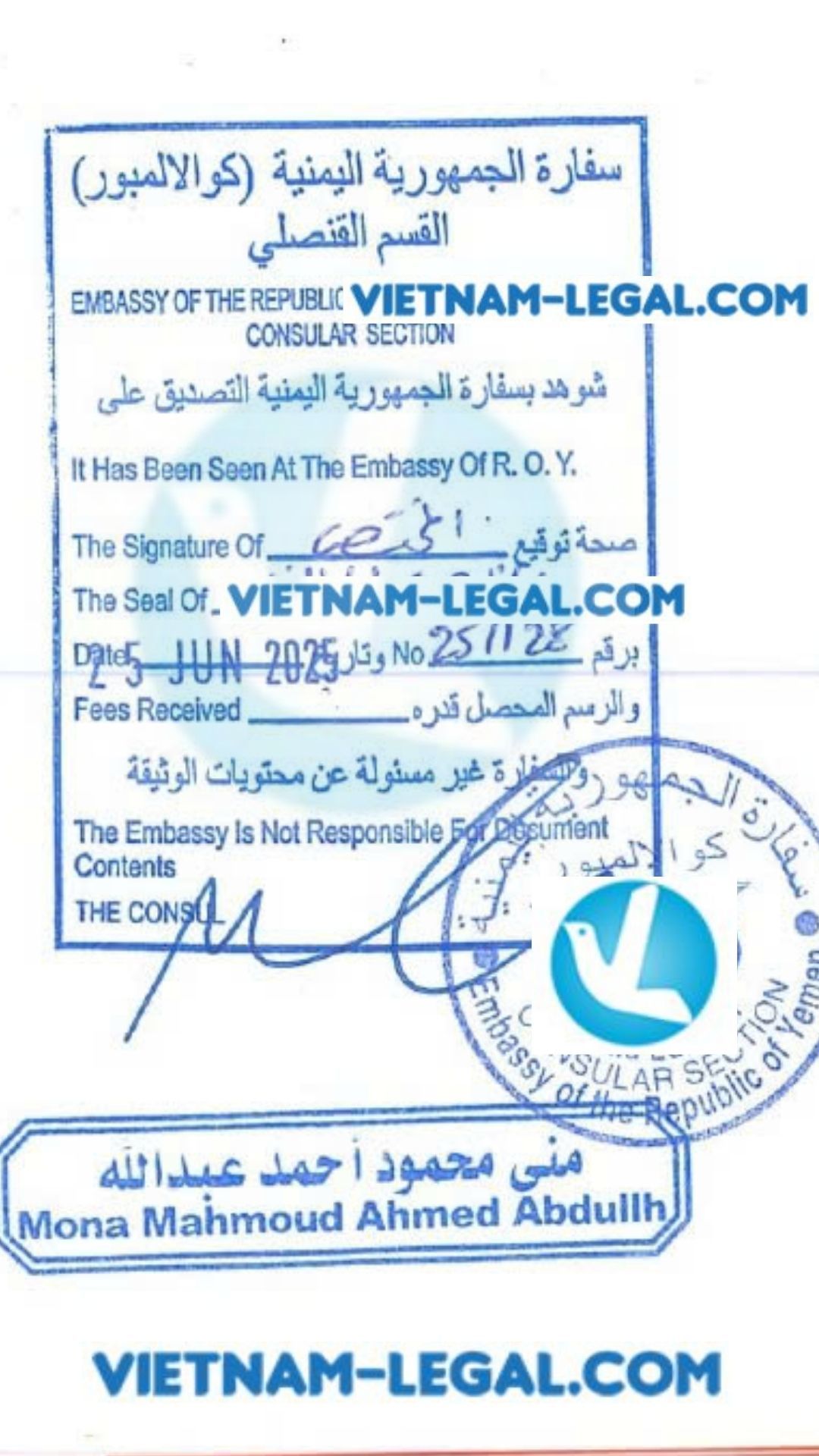VN đi Yemen thành lập chi nhánh cty