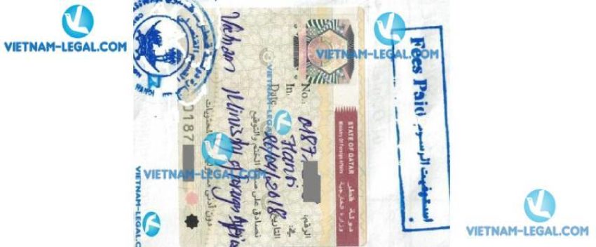 Kết Quả Chứng Nhận Lãnh Sự Giấy Kết Hôn Việt Nam Sử Dụng Tại Qatar Ca ta Tháng 4 2019