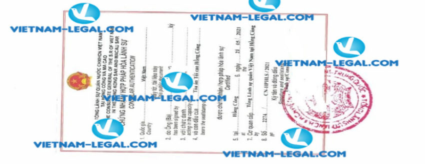 Kết quả Giấy xác nhận tình trạng cư trú cấp tại Hồng Kông sử dụng tại Việt Nam ngày 21 05 2021