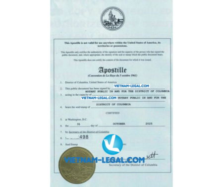 Apostille bằng bảng điểm Mỹ Han để đi du học1