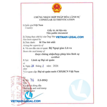 Chứng chỉ dược phẩm của Litva để dùng tại Việt Nam 28 01