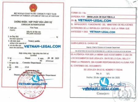 GMP VN dùng tại Guatemala