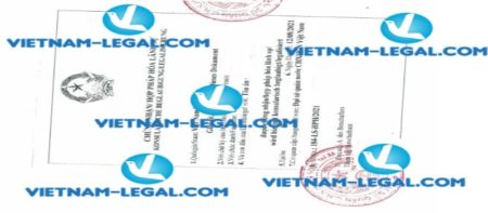 Kết quả Xác nhân Kinh nghiệm số 184 cấp tại Đức sử dụng tại Việt Nam ngày 12 08 2021