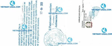 Kết Quả Chứng Nhận Lãnh Sự Quyết Định Công Ty Việt Nam Sử Dụng Tại I ta li a Ý Ngày 17 04 2020