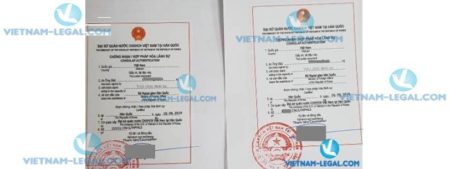 Kết Quả Hợp Pháp Hóa Hợp Đồng Thương Mại Từ Hàn Quốc Sử Dụng Tại Việt Nam tháng 9 2019