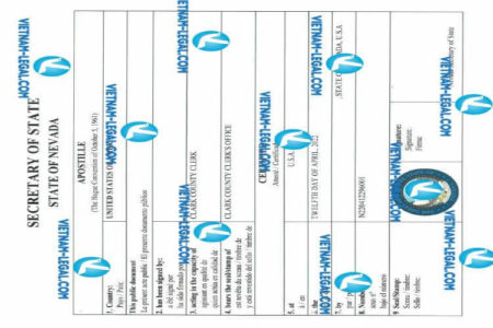 Kết quả Apostille Giấy cấp hôn cấp tại Mỹ sử dụng tại Đức ngày 20 4 2022