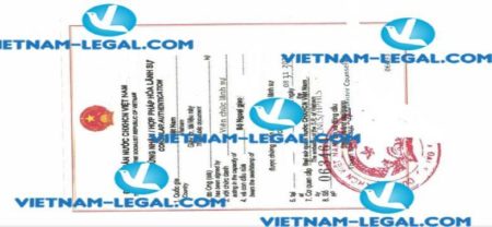 Kết quả Hợp pháp hóa Thư bổ nhiệm cấp tại Hàn Quốc sử dụng tại Việt Nam ngày 8 11 2021