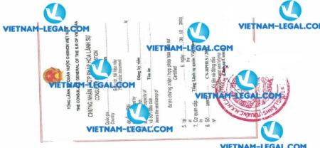 Kết quả hợp pháp hóa Bằng cử nhân cấp tại Trung Quốc sử dụng tại Việt Nam ngày 31 12 2021