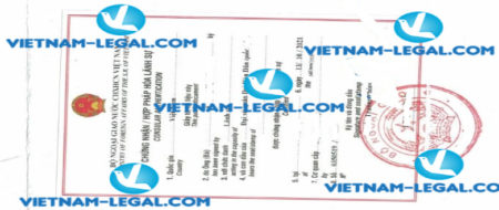 Kết quả hợp pháp hóa Lí lịch tư pháp cấp tại Hàn Quốc sử dụng tại Việt Nam ngày 13 10 2021