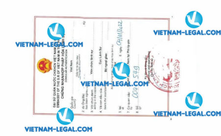 Kết quả hợp pháp hóa Xác nhận kinh nghiệm cấp tại Philipines sử dụng tại Việt Nam ngày 4 11 2022