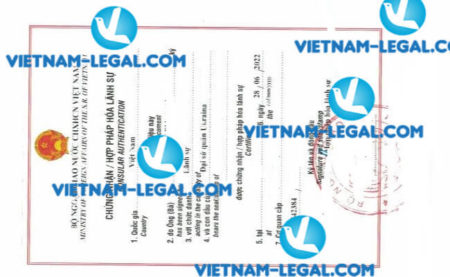 Kết quả hợp pháp hóa lãnh sự Giấy tờ Dược phẩm cấp tại Ukraine sử dụng tại Việt Nam ngày 28 6 2022