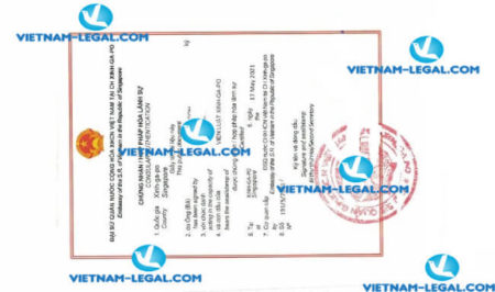 Kết quả thư xác nhận công việc cấp tại Singapore sử dụng tại Việt Nam ngày 17 05 2021 1