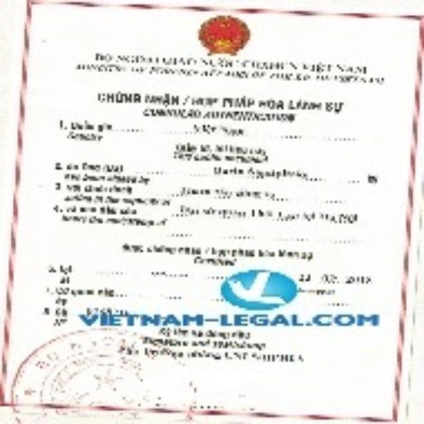 Giấy tờ tài liệu Thái Lan sử dụng tại Việt Nam