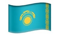 Cờ Kazakhstan